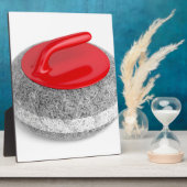 Stempel op wit fotoplaat (Zijkant)