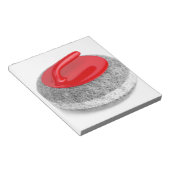 Stempel op wit notitieblok (Schuin)