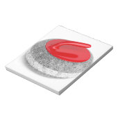 Stempel op wit notitieblok (Gedraaid)