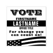 Stempel politieke campagne (Design)