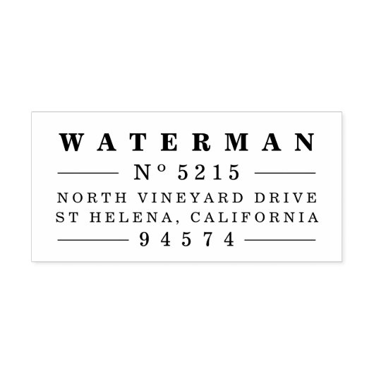 Stempel retouradres (Design)