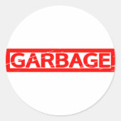 Stempel Ronde Sticker (Voorkant)