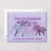 Stempel uit Alzheimer Briefkaart (Voorkant / Achterkant)