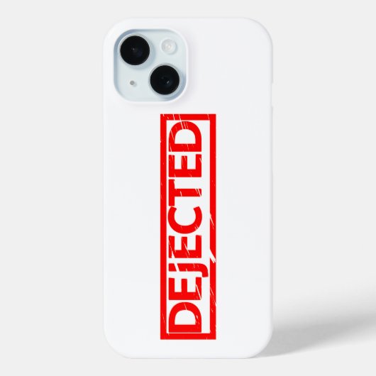 Stempel uitgeworpen Case-Mate iPhone case (Achterkant)