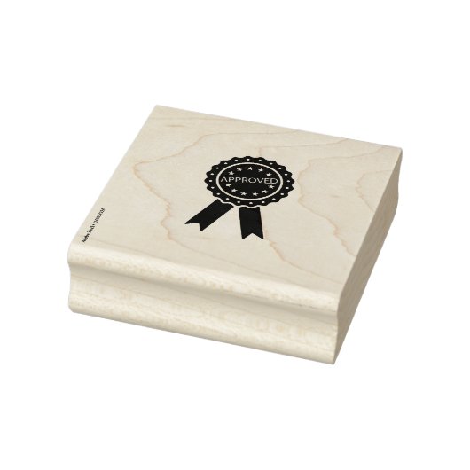 Stempel van de goedkeuring. (Stempel)