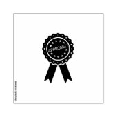 Stempel van de goedkeuring. (Afrduk)