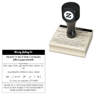 Stempel van de wet inzake voedingsmiddelen