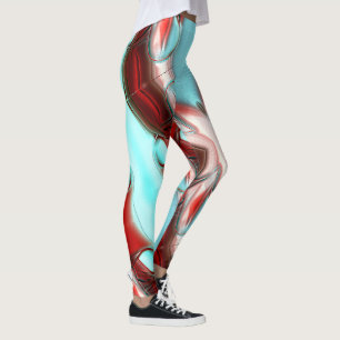 Stempel van kristallijnen over zandige bergtextuur leggings