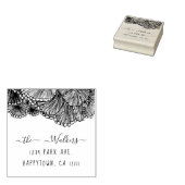 stempel van terugzendadres van seashell (Gestempeld)