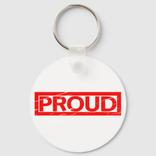 Stempel van trots sleutelhanger