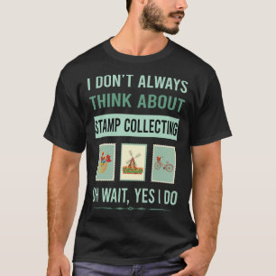 Stempel Verzamelen Stempels Philatelist T-shirt