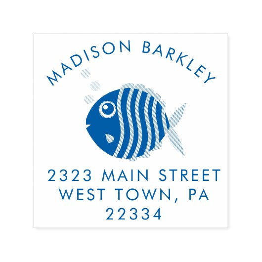 Stempel visaquarium Cute Return Kind (Design)