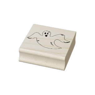 Stempel voor gespannen illustratie van geest