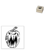 Stempel voor illustratie met pumpkin (Gestempeld)