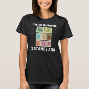 Stempel voor mannen Stempel Postal P T-shirt