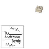 Stempel voor monogram rubber (Gestempeld)