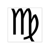 stempel voor virgo symbool (Afrduk)