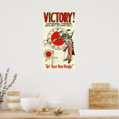 Stempel voor zonneschermen poster (Keuken)