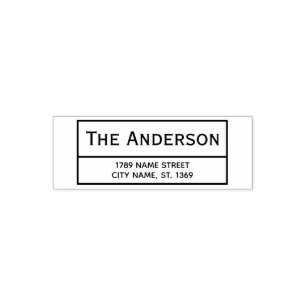 Stempel zelfinnemend terugkeeradres