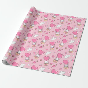 Stempelpapier voor kattenbakken cadeaupapier