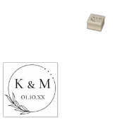 Stempels Botanische bloem, Mariage, Initiaal (Gestempeld)