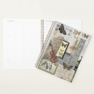 Stempels Ephemera Decoupage Planner