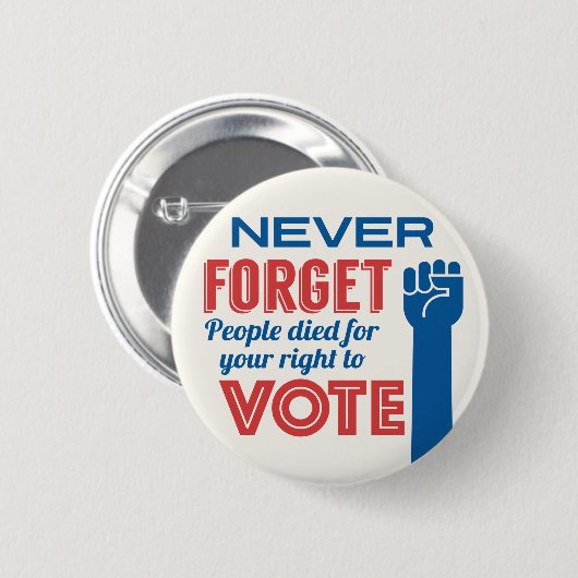 Stemrecht Button (Voorkant /achterkant)