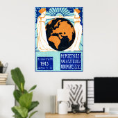 Stemrecht vrouwen 1913 poster (Thuiskantoor)