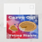 Stemrechten Filibuster Carve-out Briefkaart (Voorkant / Achterkant)