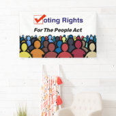 Stemrechten voor de People Act Banner (Insitu)
