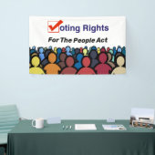 Stemrechten voor de People Act Banner (Beurs)