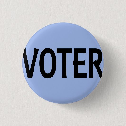 Stemster Ronde Button 3,2 Cm (Voorkant)