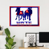 Stemteken Poster (Thuiskantoor)