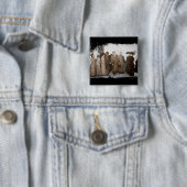 Stemvrouw Vierkante Button 5,1 Cm (In situ)
