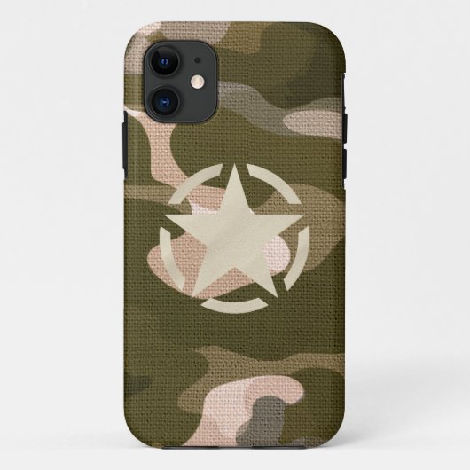 Stencil  Decal op Camo Style Case-Mate iPhone Case (Achterkant)