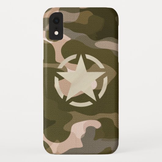 Stencil Decal op Camo Style Case-Mate iPhone Case (Achterkant)
