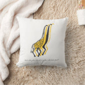 stencil Giraffes Kussen (Deken)