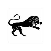 stencil kunststempel 	rubberstempel (Afrduk)