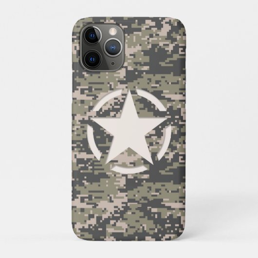 Stencil Label Decale Style Khaki Camouflage Case-Mate iPhone Case (Achterkant)