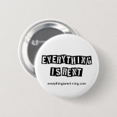 Stencil Letters Button (Voorkant /achterkant)