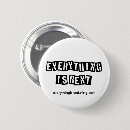 Stencil Letters Button (Voorkant /achterkant)