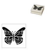 stencil silhouette kunststempel 	rubberstempel (Gestempeld)