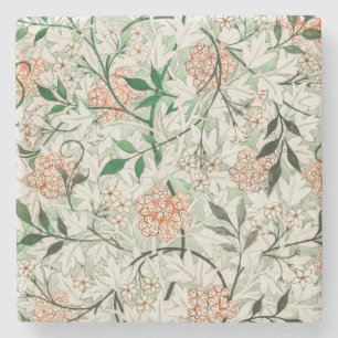 STENEN BIERVILTJE: WILLIAM MORRIS: JASMINE ONDERZETTER
