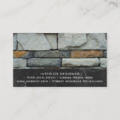 Stenen | Bouwmateriaal Visitekaartje (Achterkant)