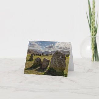 Stenen cirkel van Castlerigg Kaart