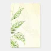 Stenen en bladeren van bamboe, overdruk - post-it® notes (Voorkant)