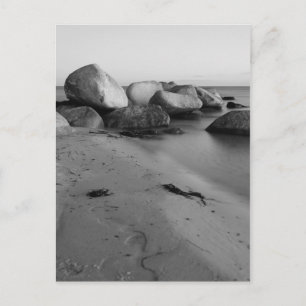 Stenen in het zee briefkaart