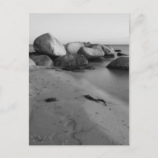 Stenen in het zee briefkaart