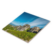 stenen kloosters van Meteora, Griekenland Tegeltje (Zijkant)