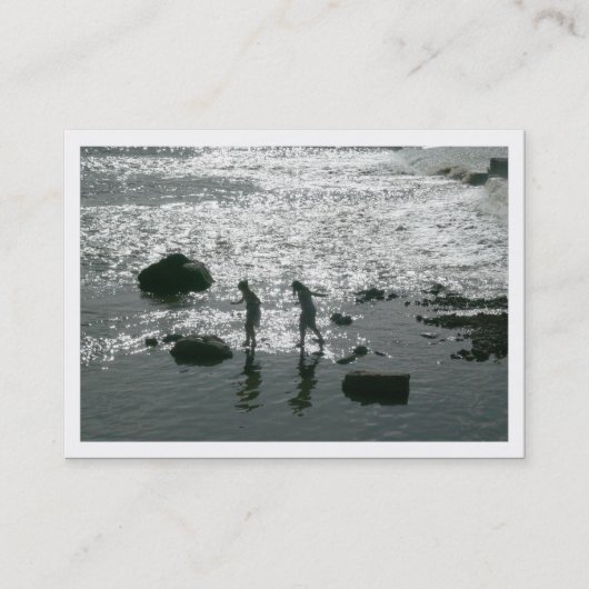 Stenen, mini-foto visitekaartje (Voorkant)